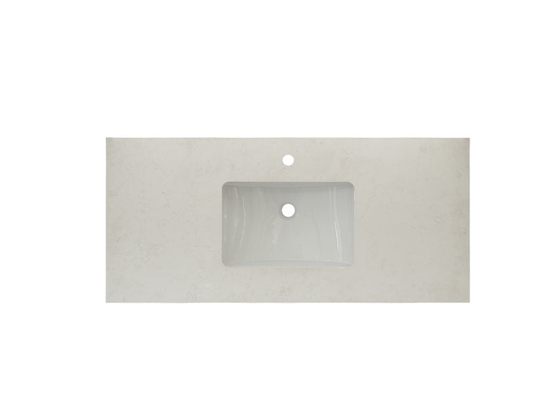 Fairmont Designs 2cm (3/4") 49" Quartz Top Ease Edge - Single