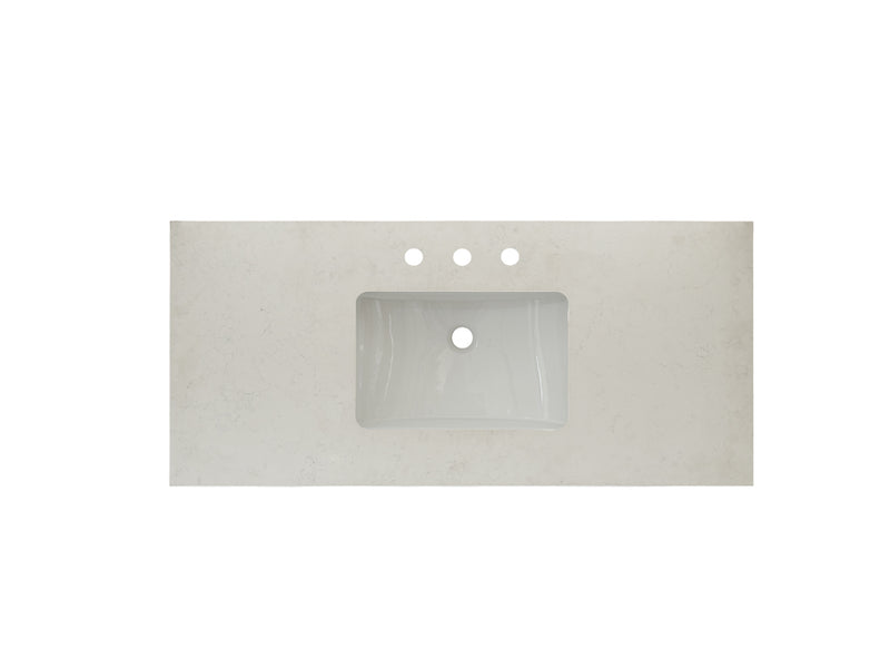 Fairmont Designs 2cm (3/4") 49" Quartz Top Ease Edge - Single