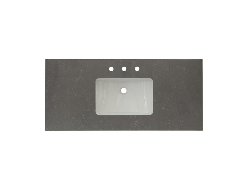 Fairmont Designs 2cm (3/4") 49" Quartz Top Ease Edge - Single