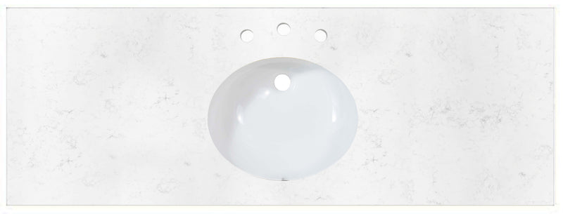 Fairmont Designs 2cm (3/4") 61" Quartz Top Ogee Edge - Single