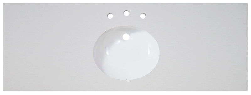 Fairmont Designs 2cm (3/4") 61" Quartz Top Ogee Edge - Single