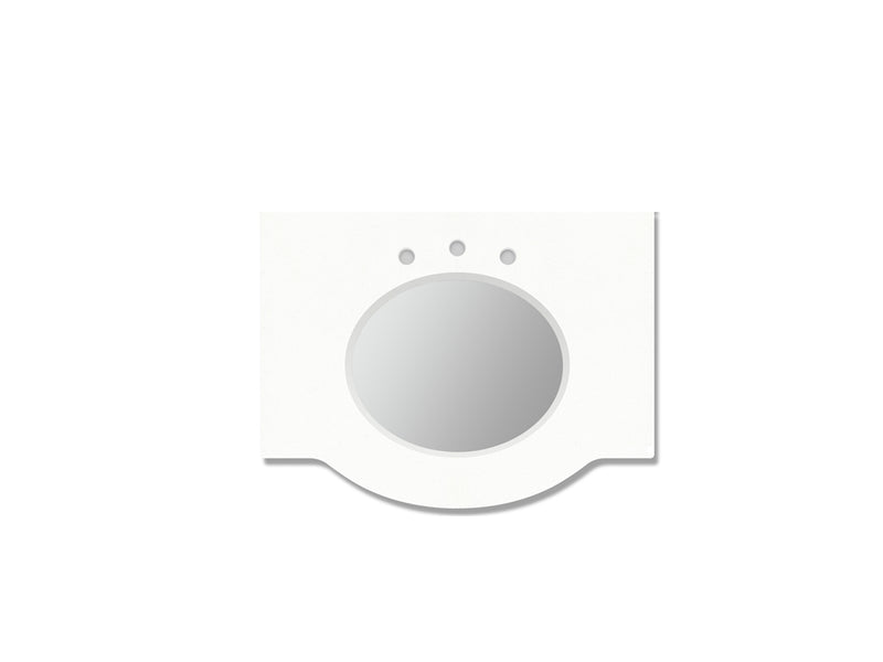 Fairmont Designs 2inch - 31" Quartz Top Ease Edge - Single