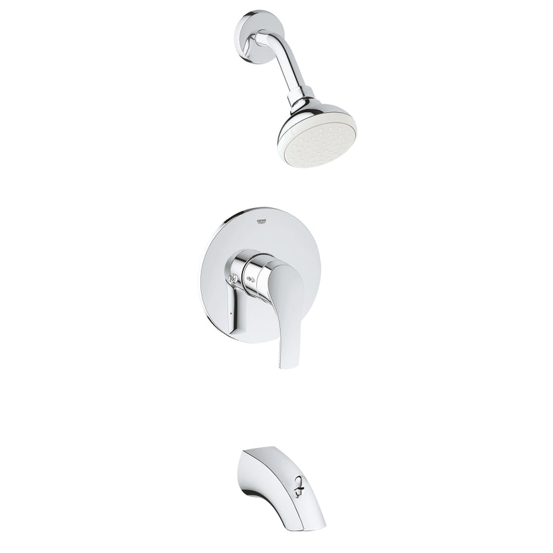 Grohe 3501220A Eurosmart Tub/Shower Combo 1.50 Gpm