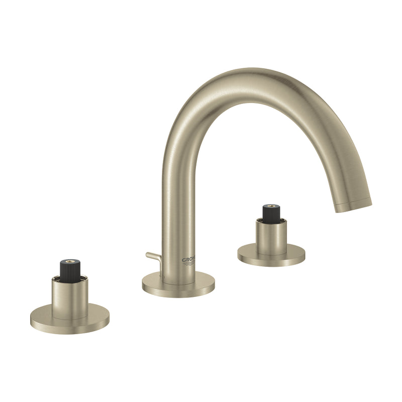 Grohe 20072 Atrio New 8" Widespread 2-Handle S-Size Bathroom Faucet 4.5 L/min - 1.2 GPM