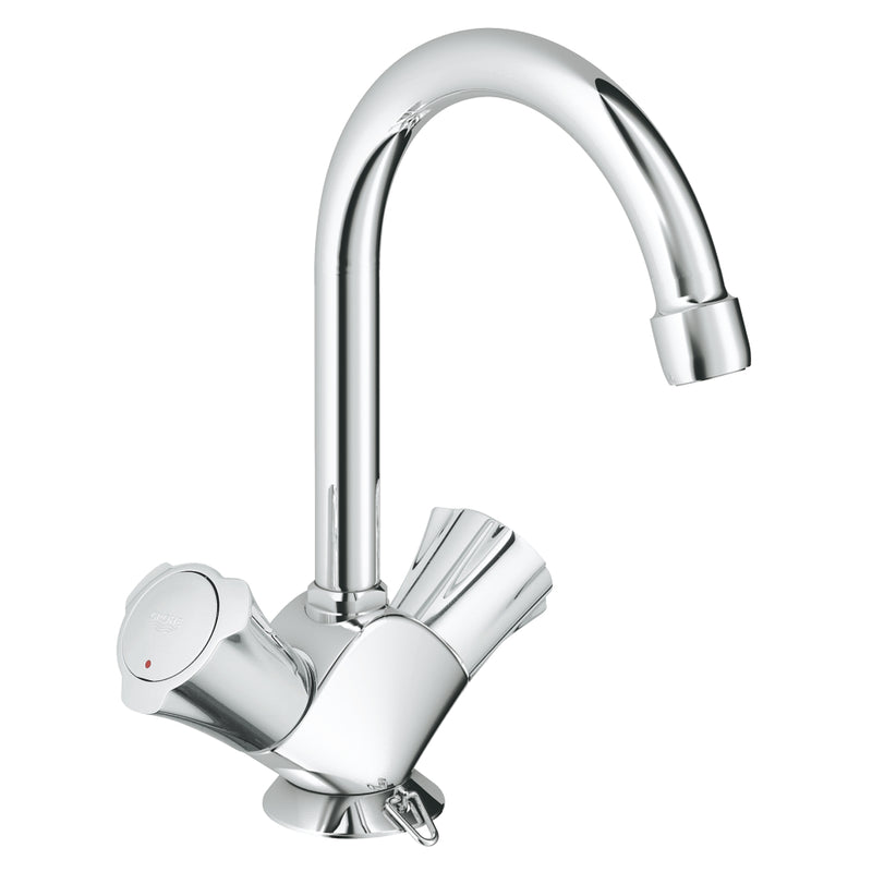 Grohe 21337 Costa LShm Tube Spout Flex. Hoses Ch