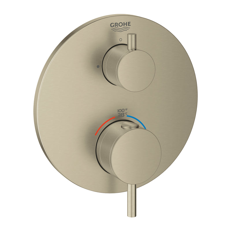 Grohe 24150 Atrio New Single Function 2-Handle Thermostatic Valve Trim
