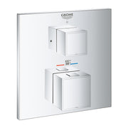 Grohe 24158 Grohtherm Dual Function 2-Handle Thermostatic Valve Trim