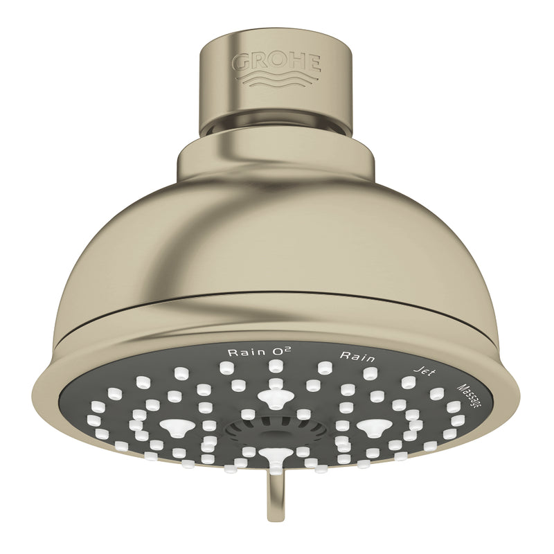 Grohe 26045 Tempesta 100 Shower Head 4" - 4 Sprays 6.6 L/min - 1.75 GPM