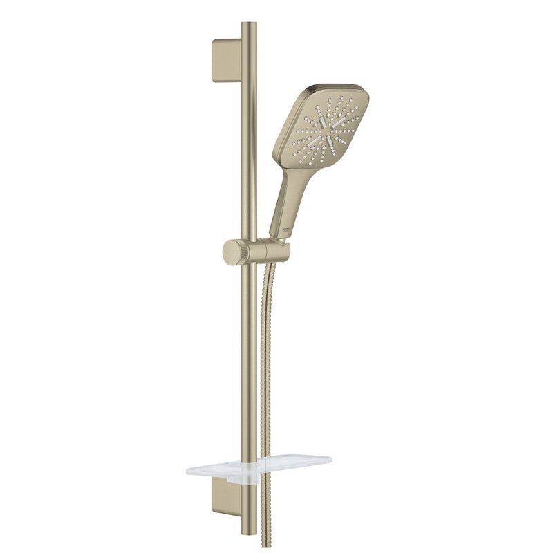 Grohe 26585 Rainshower 24" Shower Slide Bar Kit - 3 Sprays 6.6 L/min - 1.75 GPM