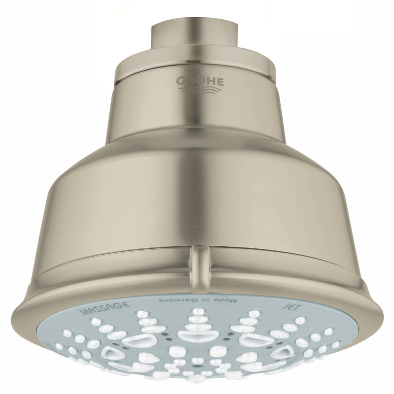 Grohe 27126 Relexa 100 Shower Head 4" - 5 Sprays 9.5 L/min - 2.5 gpm