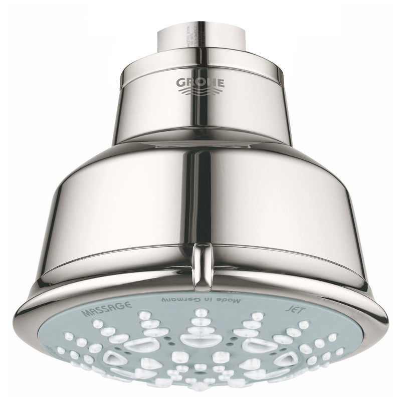 Grohe 27126 Relexa 100 Shower Head 4" - 5 Sprays 9.5 L/min - 2.5 gpm