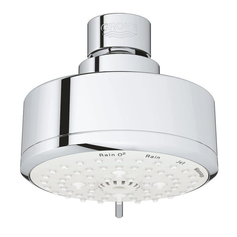 Grohe 27591 Tempesta 100 Shower Head 4" - 4 Sprays 9.5 L/min - 2.5 gpm 