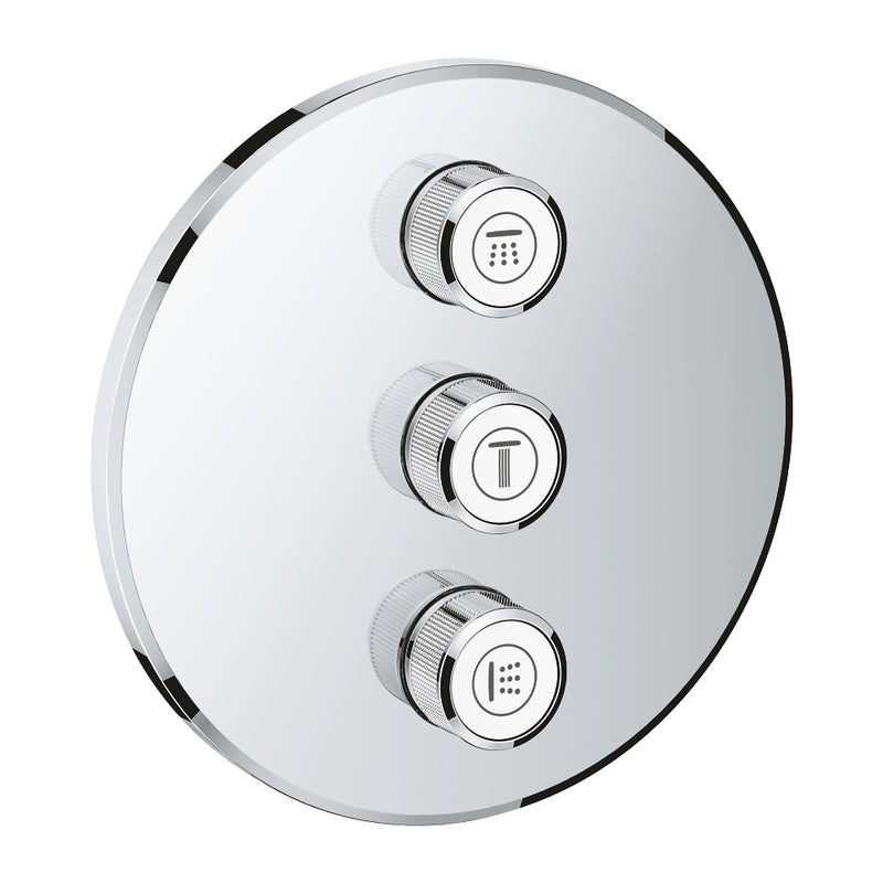 Grohe 29122 Grohtherm Triple Volume Control Trim