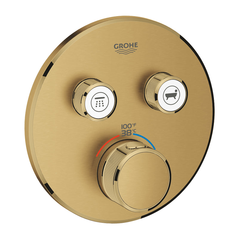 Grohe 29137 Grohtherm Dual Function Thermostatic Valve Trim