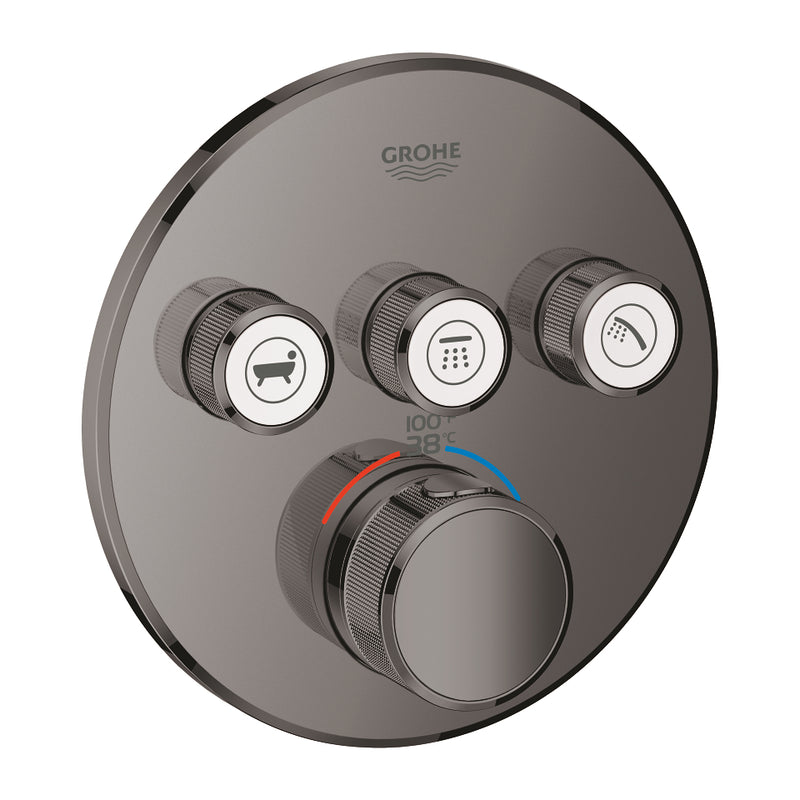 Grohe 29138 Grohtherm Triple Function Thermostatic Valve Trim