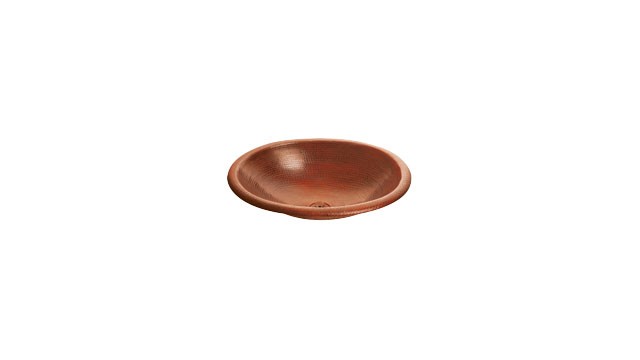 Franke CUJ610-17 Oval topmount copper sink