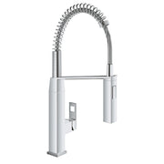 Grohe 31401 Eurocube Single-Handle Semi-Pro Dual Spray Kitchen Faucet 6.6 L/min - 1.75 GPM