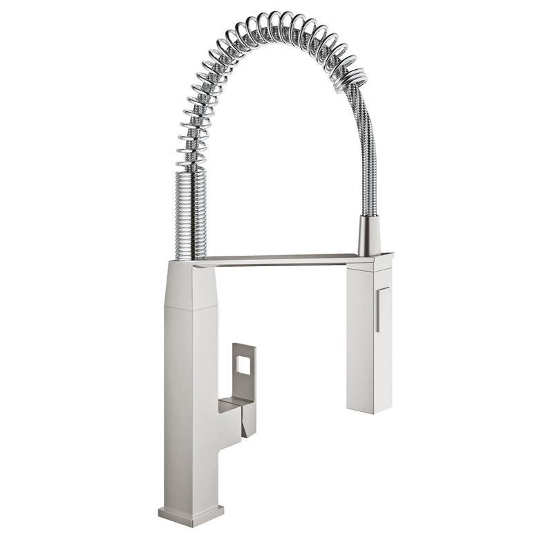 Grohe 31401 Eurocube Single-Handle Semi-Pro Dual Spray Kitchen Faucet 6.6 L/min - 1.75 GPM