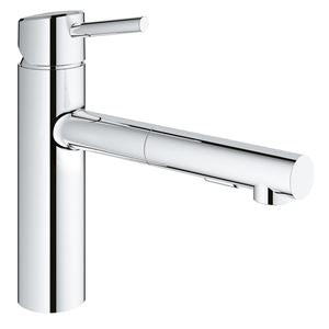 Grohe 31453 Concetto Single-Handle Pull-Out Kitchen Faucet Dual Spray 5.7 L/min - 1.5 gpm 
