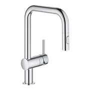 Grohe 32319 Minta Single-Handle Pull Down Kitchen Faucet Dual Spray 6.6 L/min - 1.75 GPM