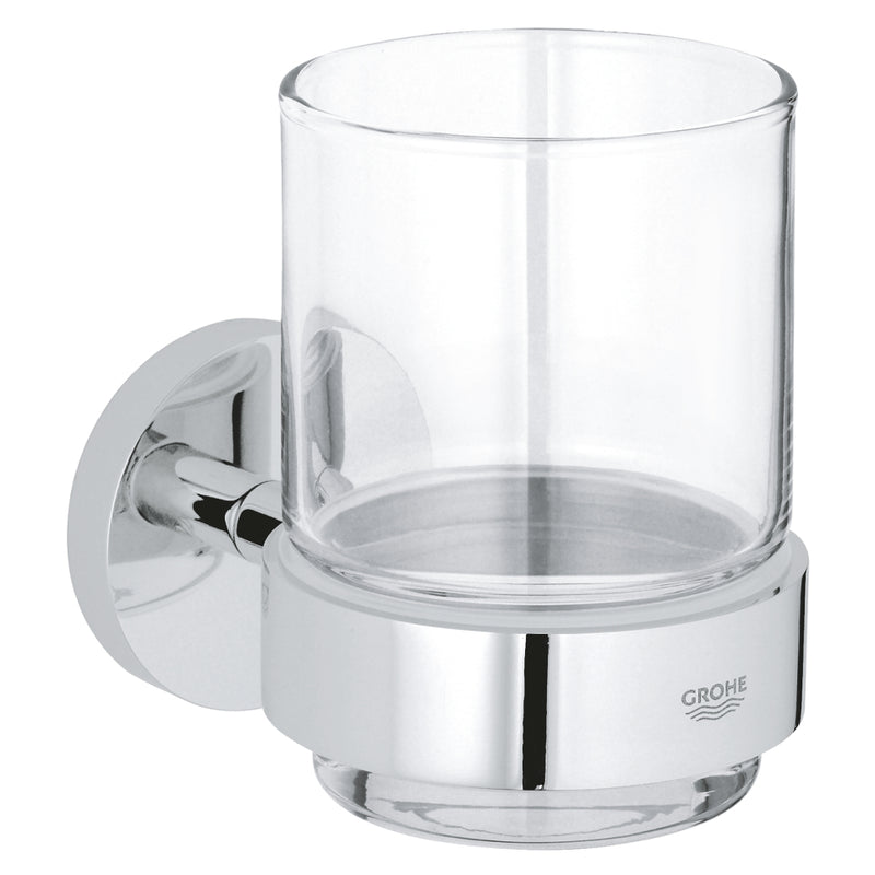 Grohe 40447 Essentials Glass with Holder