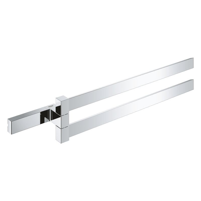 Grohe 40768 Selection Cube 15 3/4" Double Towel Bar