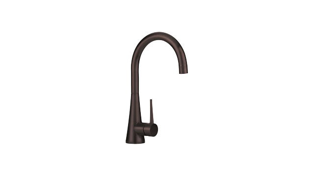 Franke FFBP25 Faucet Pull out curved stream only Polished Chrome