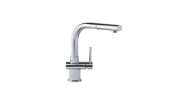 Franke FFP10 Faucet Pull out curved stream only Polished Chrome