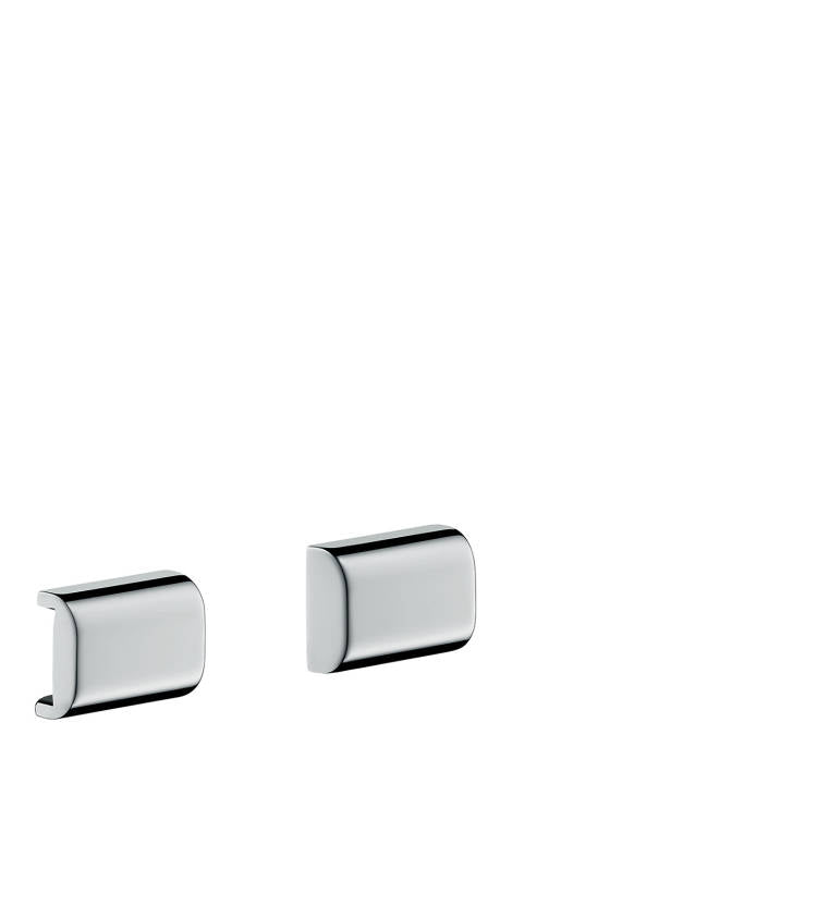 AXOR UNIVERSAL BACK COVER FOR RAILS, 2 PIECES