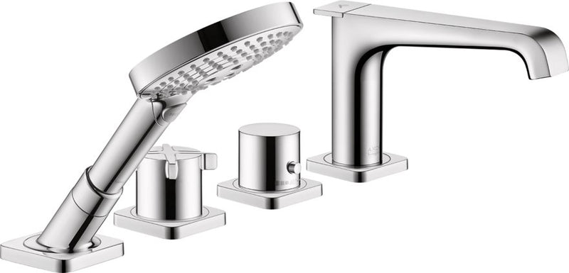 AXOR CITTERIO E 4-HOLE THERMOSTATIC ROMAN TUB FAUCET 1.75 GPM