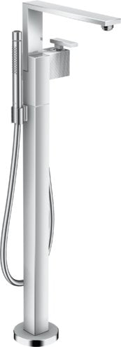 AXOR EDGE FREESTANDING TUB FILLER TRIM WITH 1.75 GPM HANDSHOWER, DIAMO