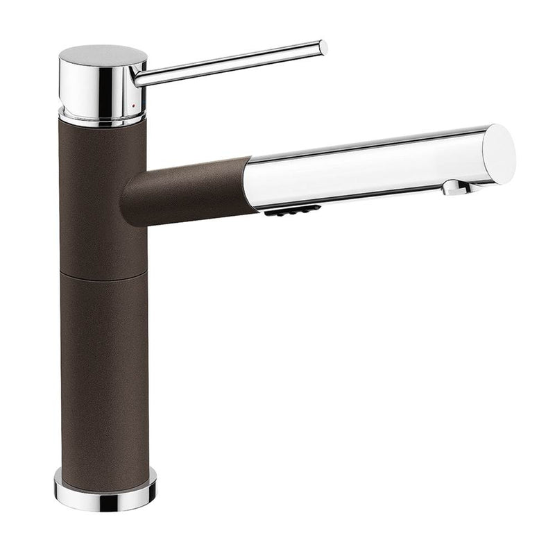 BLANCO ALTA, CHROME/CAFÉ