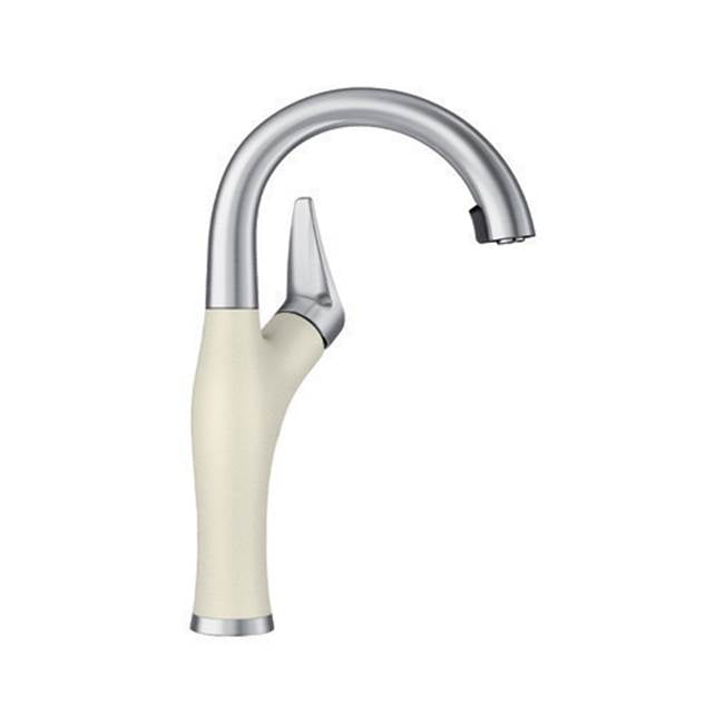 BLANCO ARTONA  BAR/PREP, STAINLESS FINISH / BISCUIT