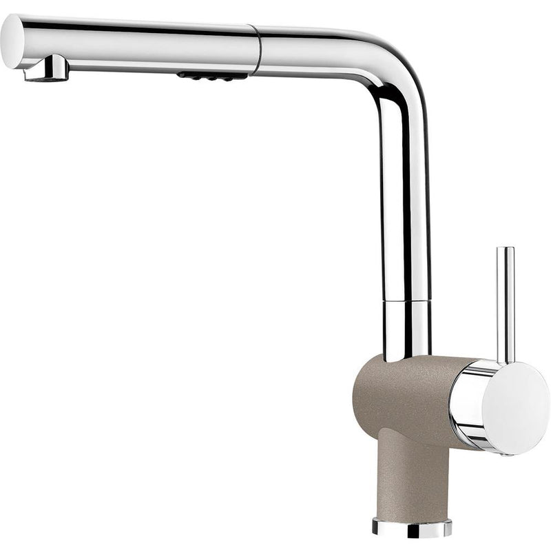 BLANCO POSH, CHROME / TRUFFLE