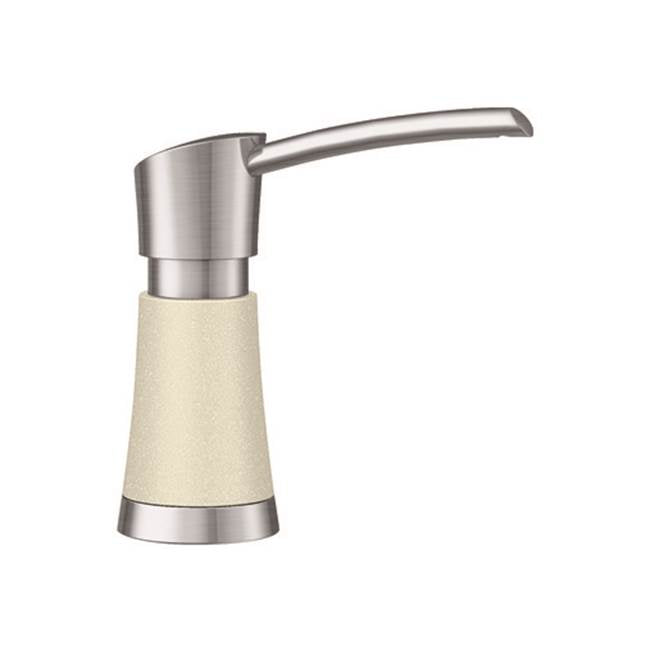 BLANCO ARTONA SOAP DISP., STAINLESS FINISH / BISCUIT 