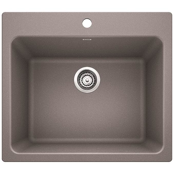BLANCO LIVEN SILGRANIT LAUNDRY METALLIC GRAY