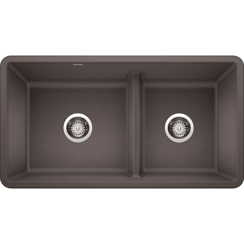 BLANCO PRECIS U 1 3/4 LOW DIVIDE, CINDER