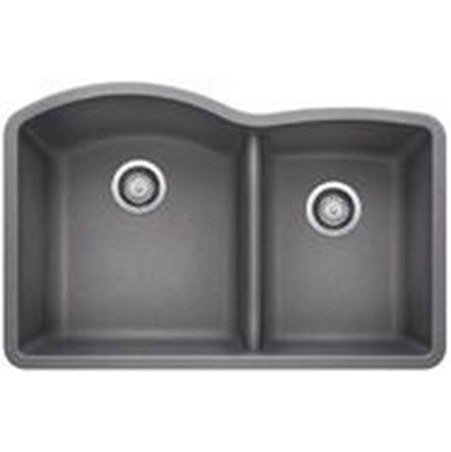 BLANCO DIAMOND U 1 3/4, CONCRETE GRAY
