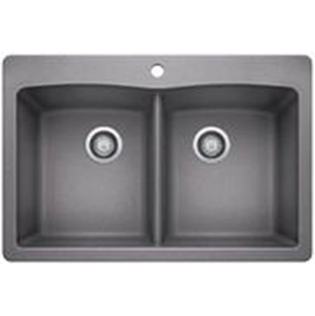 BLANCO DIAMOND 210, CONCRETE GRAY