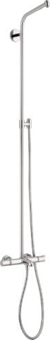 HANSGROHE CROMETTA SHOWER PIPE AND TUBFILLER WITHOUT COMPONENTS