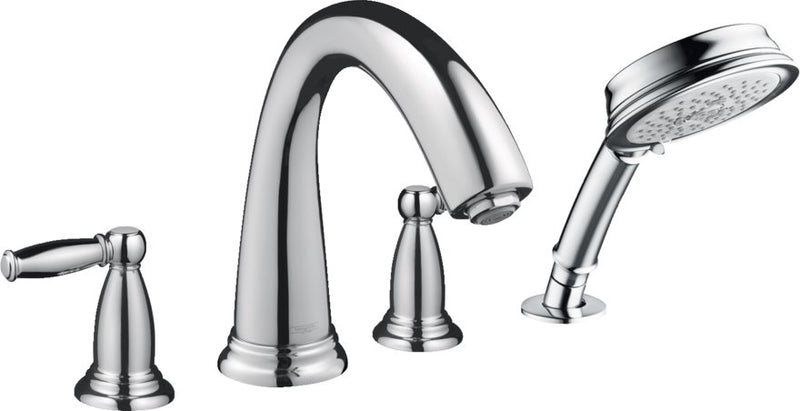 HANSGROHE SWING C 4-HOLE ROMAN TUB SET TRIM WITH LEVER HANDLES WITH 1.