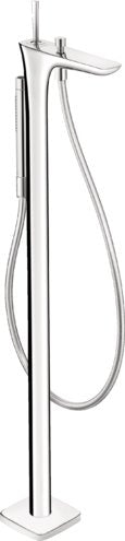 HANSGROHE PURAVIDA FREESTANDING TUB FILLER TRIM WITH 1.75 GPM HANDSHOW