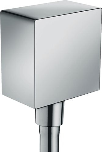 HANSGROHE SQUARE WALL OUTLET WITH CHECK VALVES