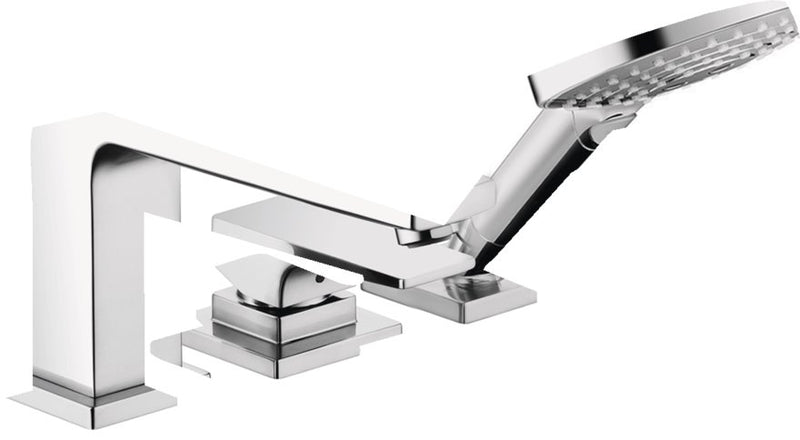 HANSGROHE METROPOL CLOSED 3 HANDLE ROMAN TUB 1.75 GPM