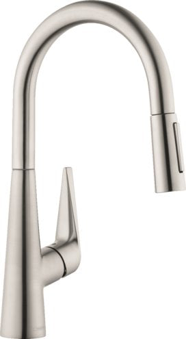 HANSGROHE TALIS S 2-SPRAY HIGHARC PULL-DOWN KITCHEN FAUCET