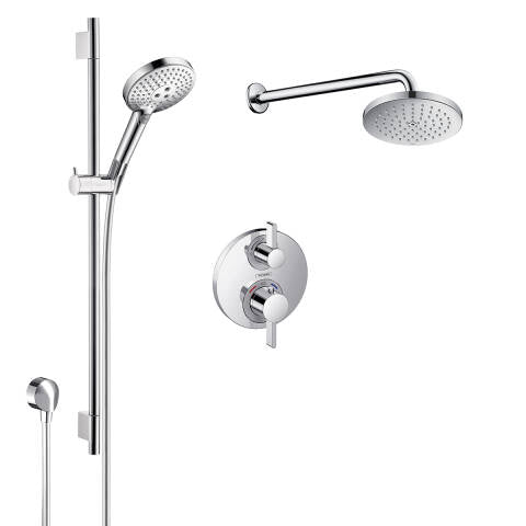 HANSGROHE POWDER RAIN THERMOSTATIC SHOWER KIT