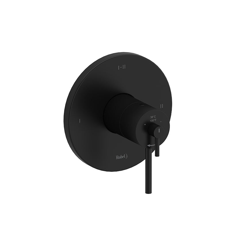 Riobel TGS23 2-way Type TP thermostaticpressure balance coaxial valve trim (Without Rough-in)
