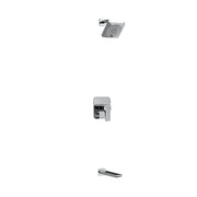 Riobel Fresk KIT4744FR Type T/P (thermostatic/pressure balance) ½" coaxial 2-way no share with shower head and tub spout