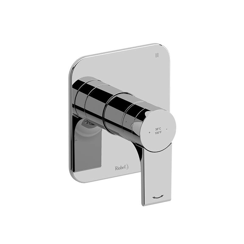 Riobel Fresk TFR47 3-way no share Type T/P (thermostatic/pressure balance) coaxial valve trim (Without Rough-in)