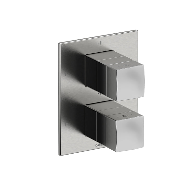 Riobel Reflet TRF46 4-way Type T/P (thermostatic/pressure balance) coaxial valve trim (Without Rough-in)